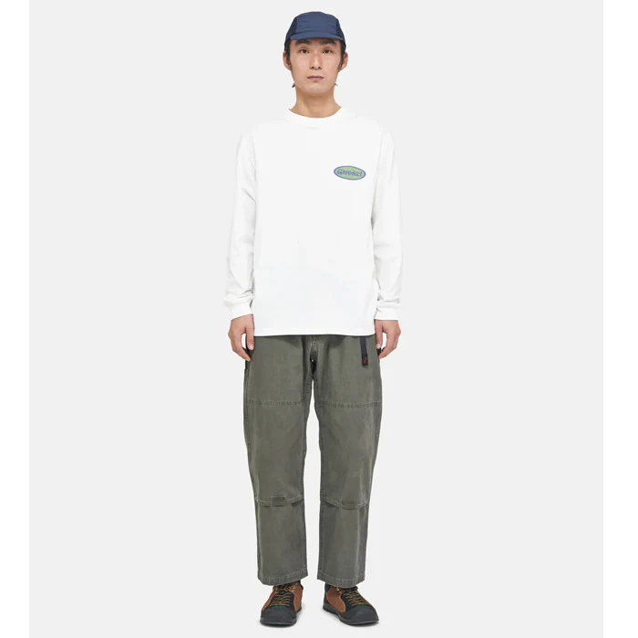 Gramicci Oval L/S Tee White - Image 3