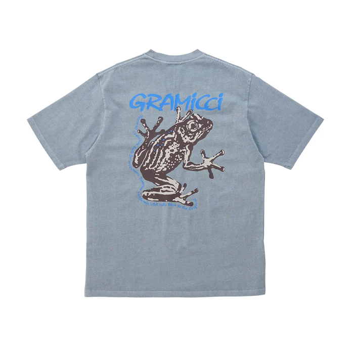 Gramicci Sticky Frog Tee  Grey