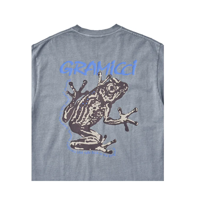 Gramicci Sticky Frog Tee  Grey - Image 2