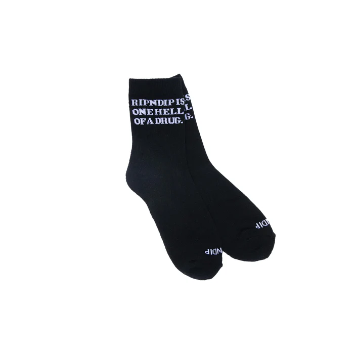 Hell Of A Drug Mid Socks - Image 2