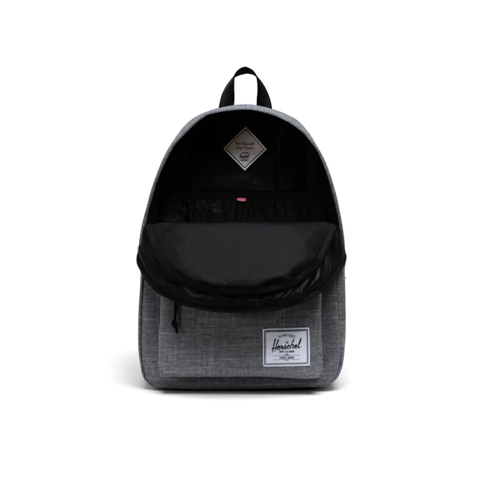 HER-CLASSIC XL BACKPACK-RAVEN CROSSHATCH-(23.8L)-BAG-US - Image 2