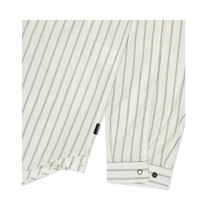 Hi Neck Two Way Zip Up Shirt - Image 4