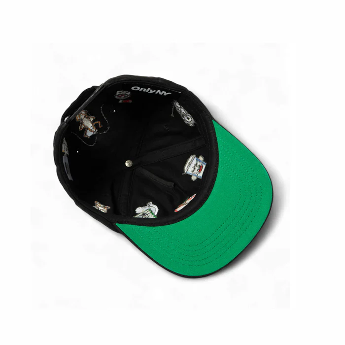 HOMIES OF NEW YORK PINCH FRONT HAT - BLACK - Image 5