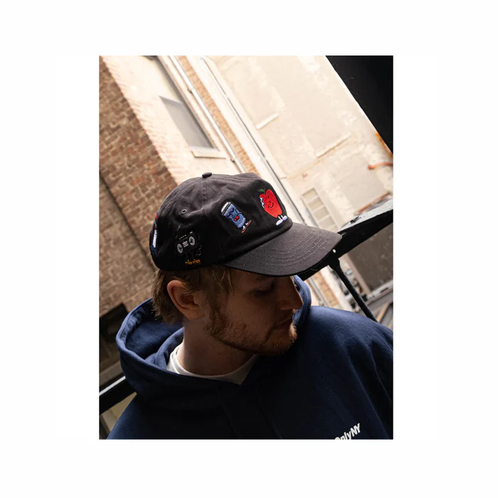 HOMIES OF NEW YORK PINCH FRONT HAT - BLACK - Image 6