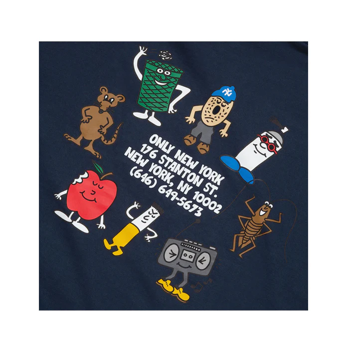HOMIES OF NYC HOODIE - NAVY - Image 4