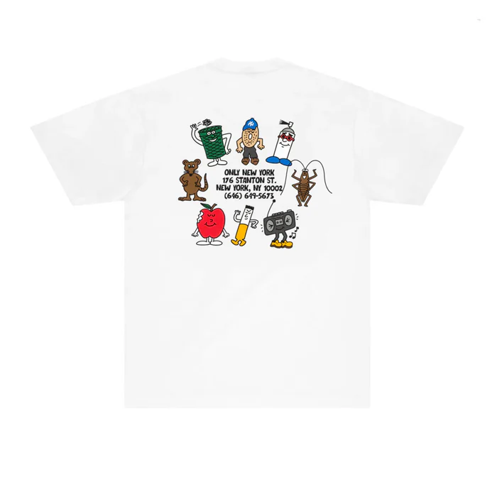 HOMIES OF NYC T-SHIRT - WHITE