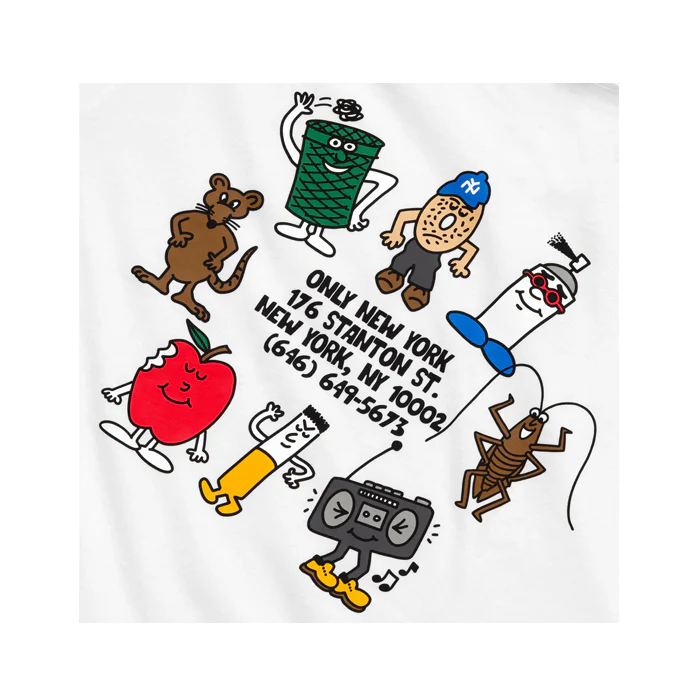 HOMIES OF NYC T-SHIRT - WHITE - Image 3