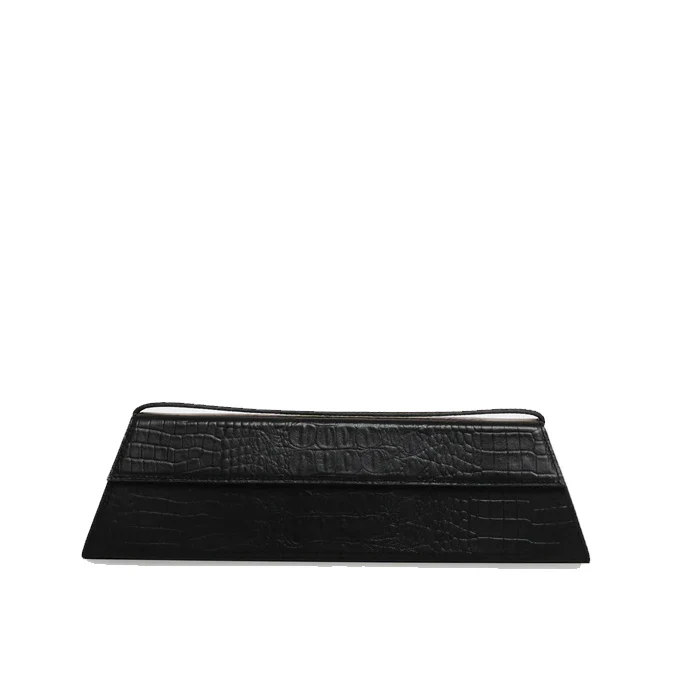 HUIS XTRA LONG BAG CROC BLACK - Image 2
