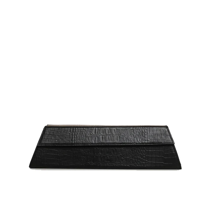HUIS XTRA LONG BAG CROC BLACK - Image 6