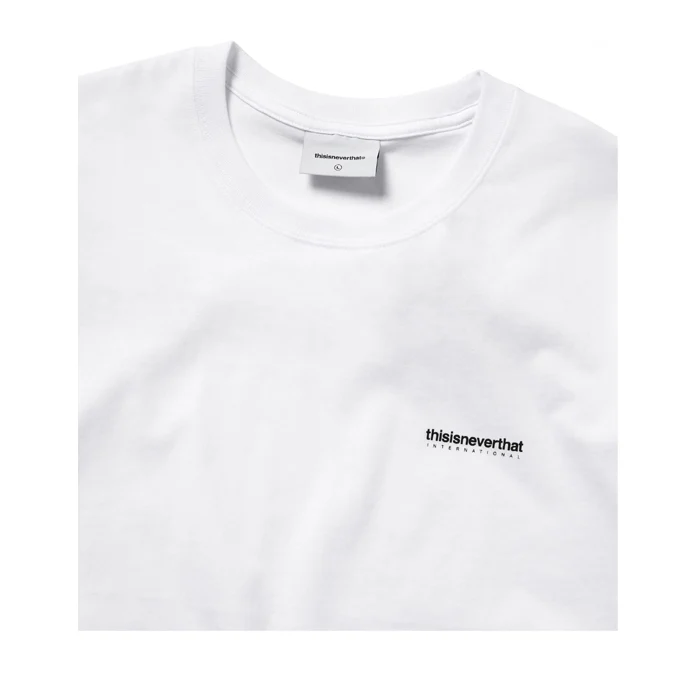 INTL. Logo Tee White - Image 3