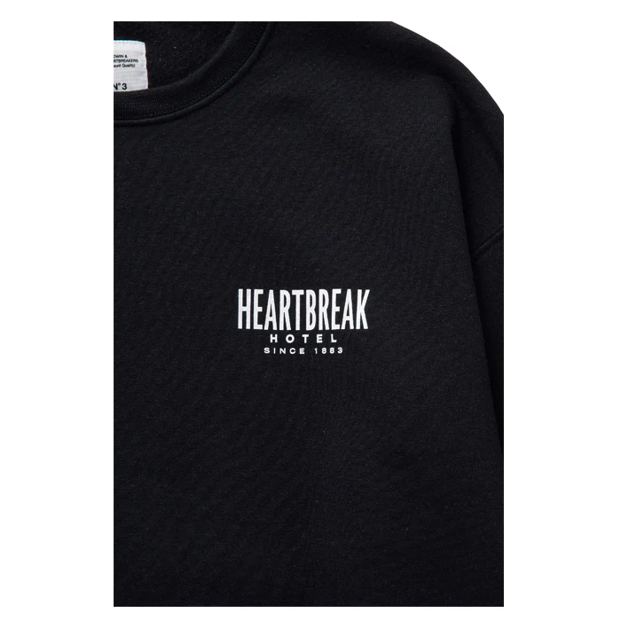 L/S PRINTED C-NECK SWEAT "HAWKE" - Image 3
