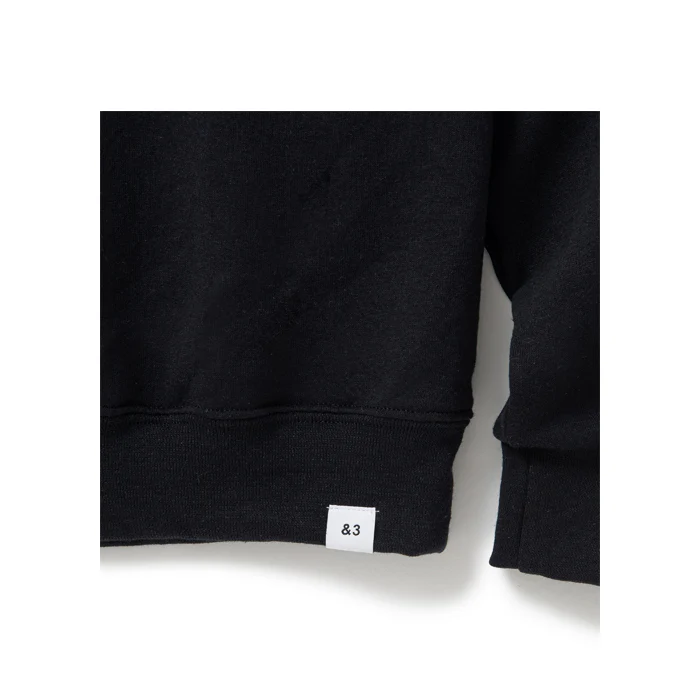 L/S PRINTED C-NECK SWEAT "HAWKE" - Image 4