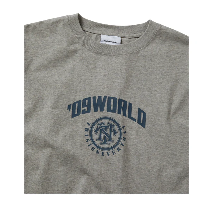 Layered L/S Tee Dark Heather Grey - Image 3