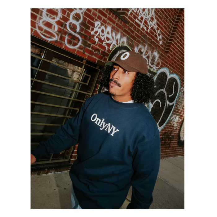 LODGE LOGO CREWNECK - NAVY - Image 4