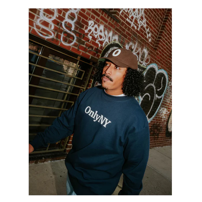 LODGE LOGO CREWNECK - NAVY - Image 5