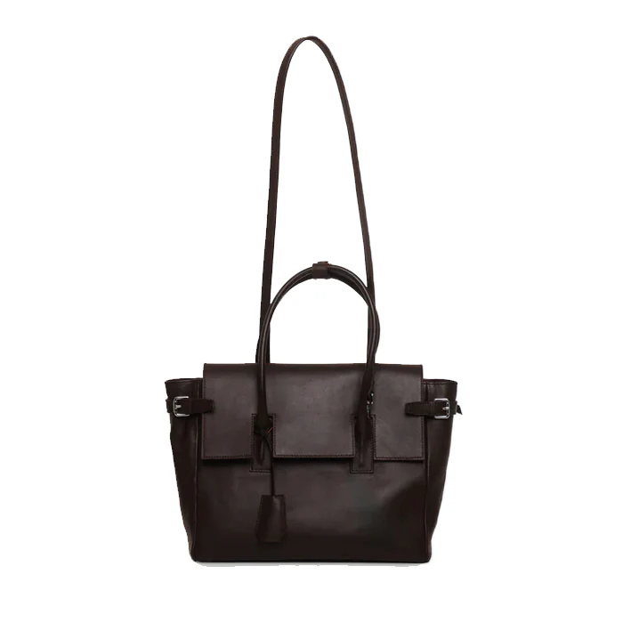 MEDIUM ROCCO BAG NAPPA BROWN - Image 2