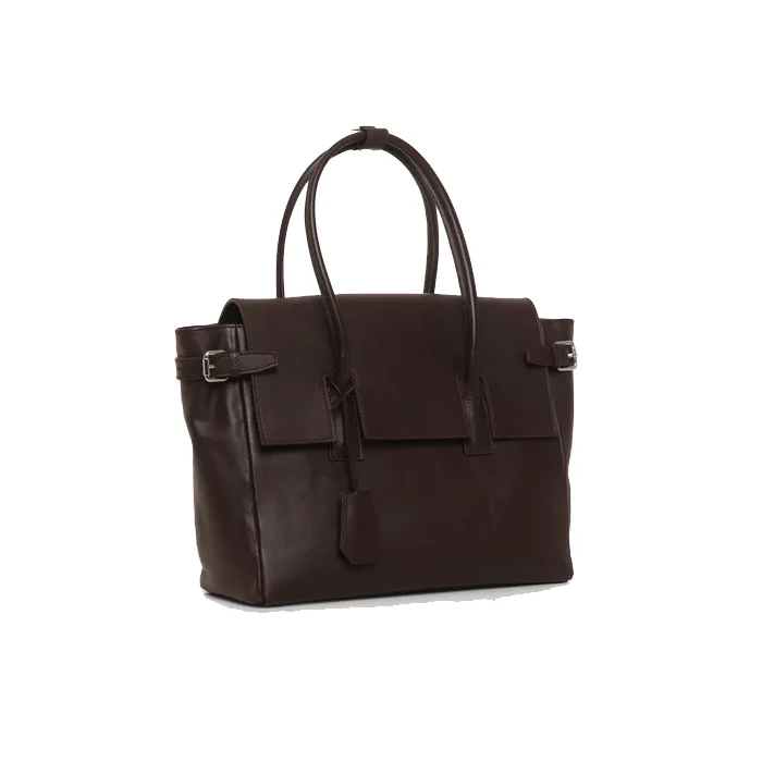 MEDIUM ROCCO BAG NAPPA BROWN - Image 3
