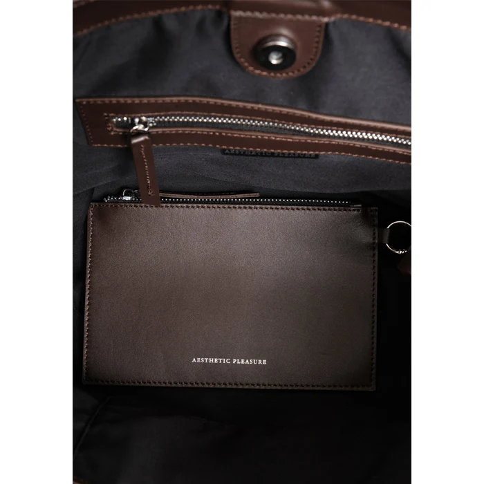 MEDIUM ROCCO BAG NAPPA BROWN - Image 5