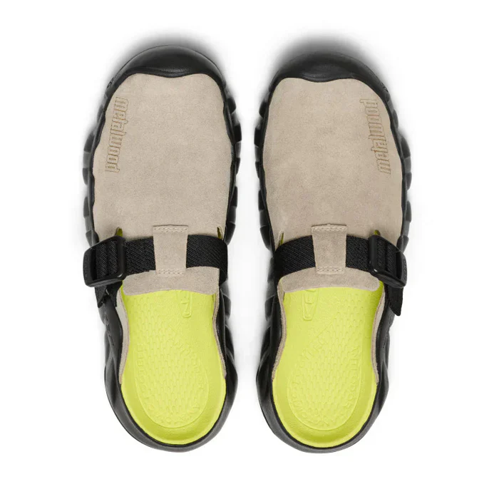 MEN'S HYPERPORT CLOG LEATHER x METALWOOD - PLAZA TAUPE/BLACK - Image 4