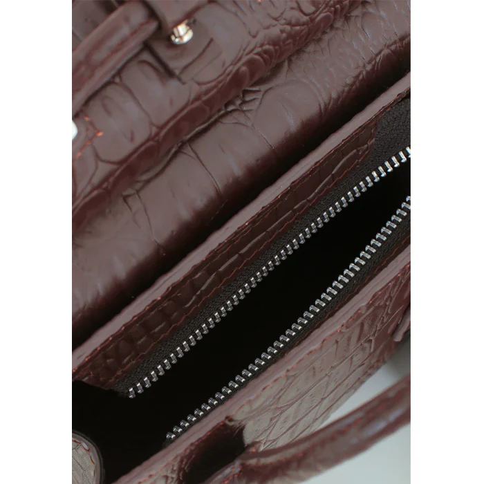 MICRO ISOLATION BAG CROC BROWN - Image 4