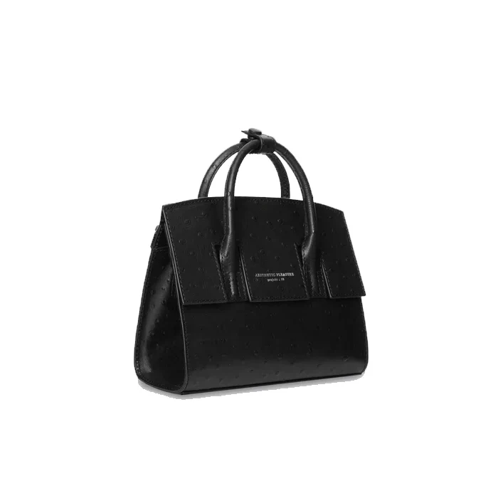Mini Isolation Bag Ostrich Black - Image 2
