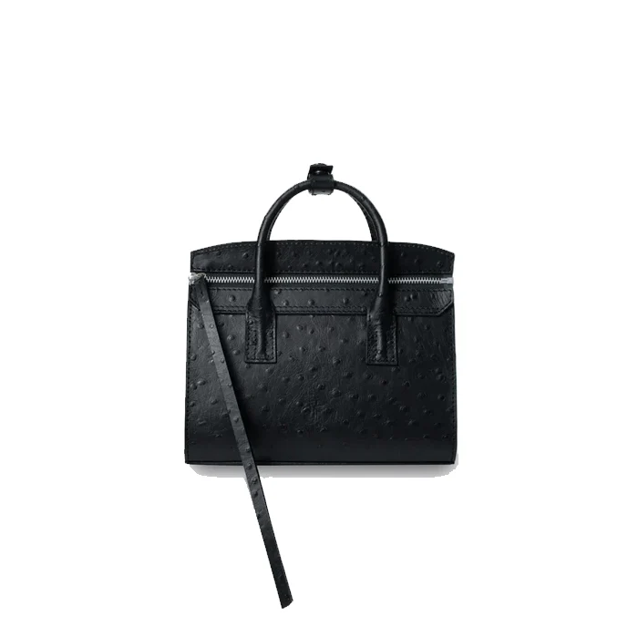 Mini Isolation Bag Ostrich Black - Image 5
