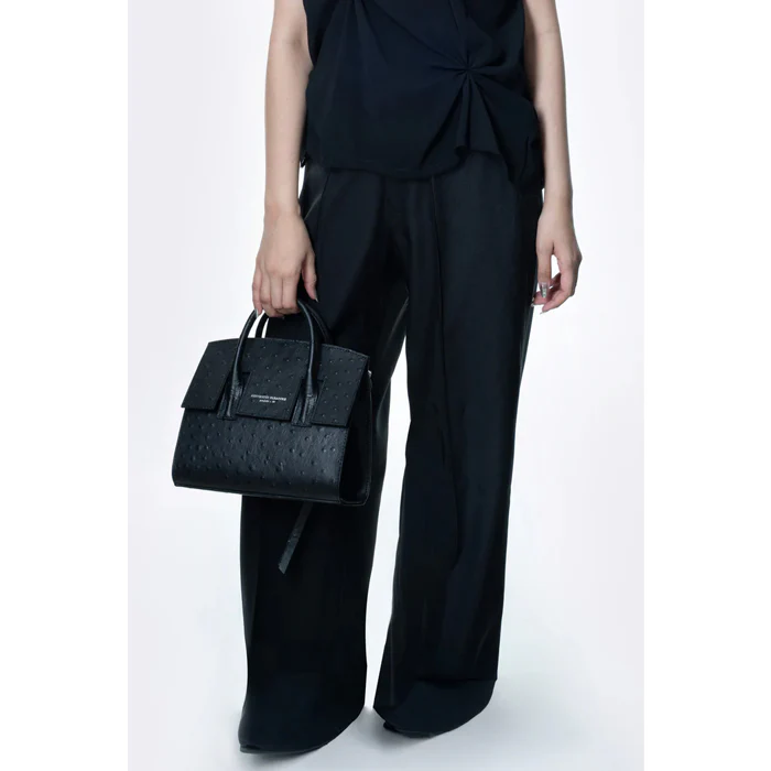 Mini Isolation Bag Ostrich Black - Image 7