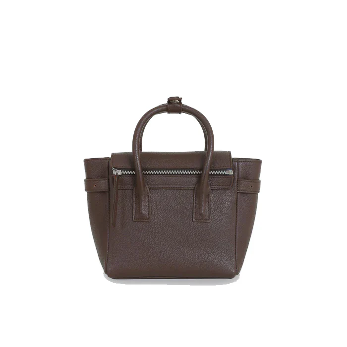 MINI ROCCO BAG GRAIN BROWN - Image 5