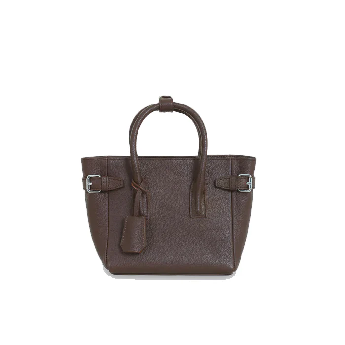 MINI ROCCO BAG GRAIN BROWN - Image 6