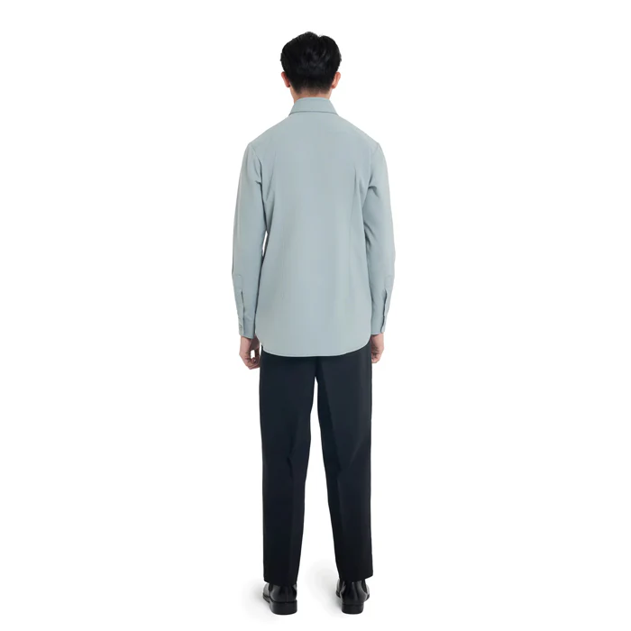 MINTY DUAL COLLAR LONG SLEEVES SHIRT - Image 4