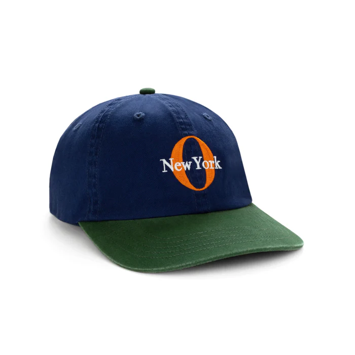 MONOGRAM BALL CAP - NAVY/GREEN