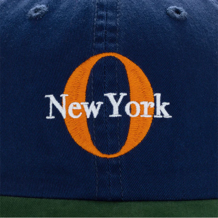 MONOGRAM BALL CAP - NAVY/GREEN - Image 2