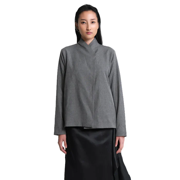 MOUSSA TOP GREY - Image 2