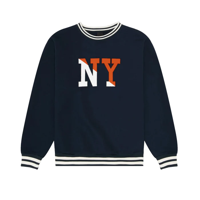 NY CREWNECK - NAVY