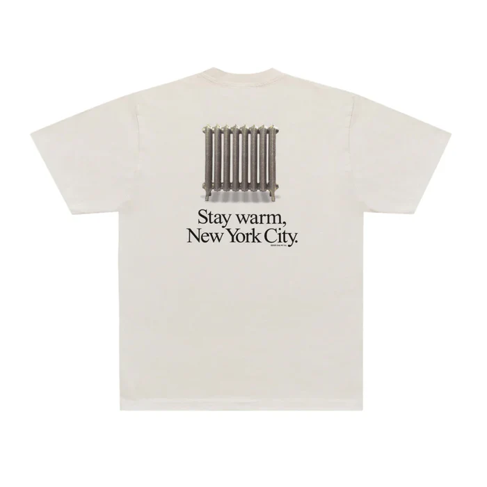 RADIATOR T-SHIRT - CEMENT