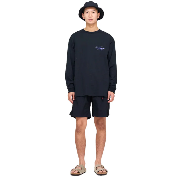 NYLON PACKABLE G-SHORT BLACK - Image 2