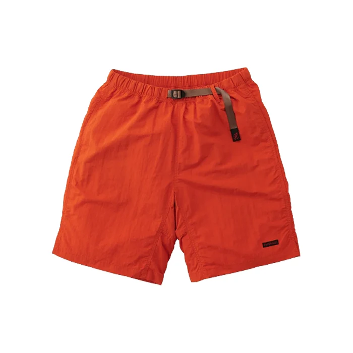 NYLON PACKABLE G-SHORT ORANGE