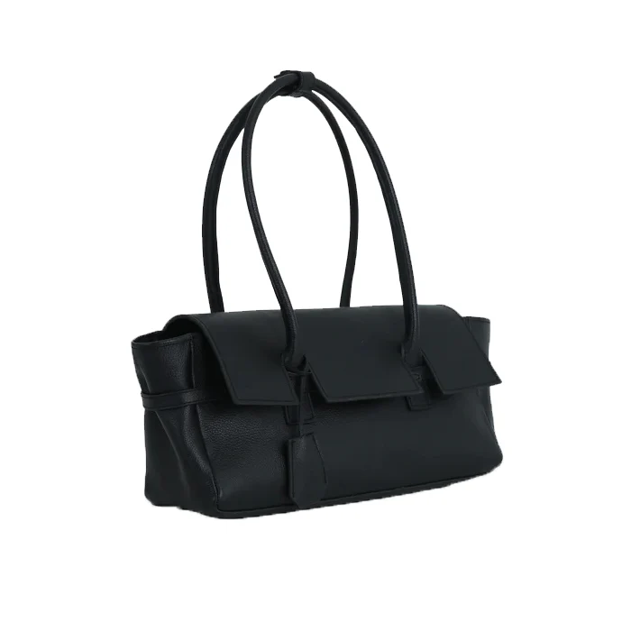 OBI BAGUETTE BAG GRAIN BLACK - Image 5