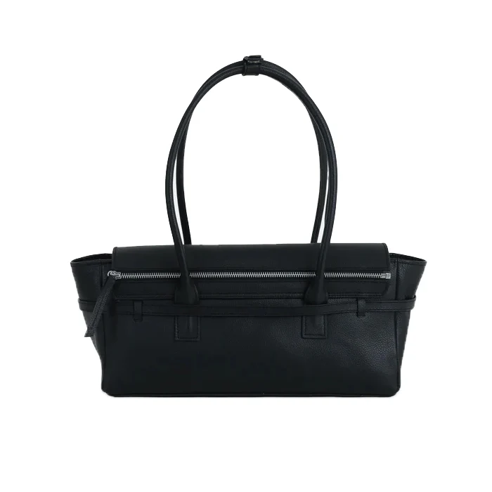 OBI BAGUETTE BAG GRAIN BLACK - Image 6