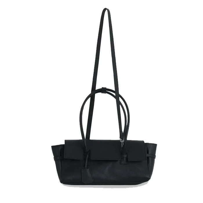 OBI BAGUETTE BAG GRAIN BLACK - Image 2