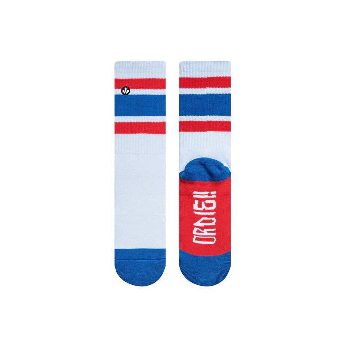 OLDSKULL/CREW/WHITE BLUE/M - Image 2