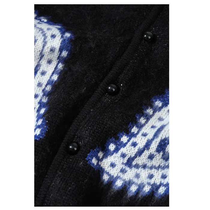 Paisley Mohair Cardigan - Image 4