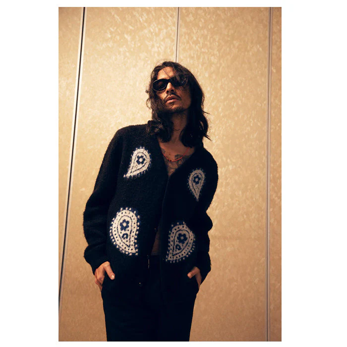 Paisley Mohair Cardigan - Image 5