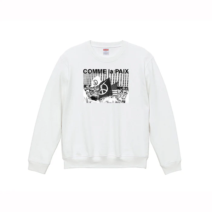 Paix Rally Crewneck Sweater