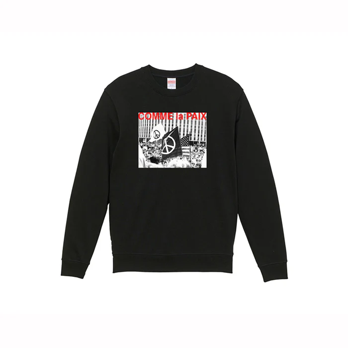 Paix Rally Crewneck Sweater
