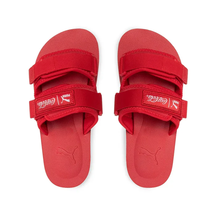 Puma Wilo COCA COLA Racing Red-Puma Whit - Image 3