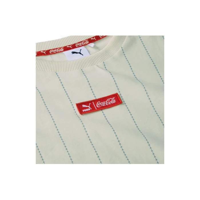PUMA X COCA COLA Relaxed AOP Tee Ivory G - Image 3