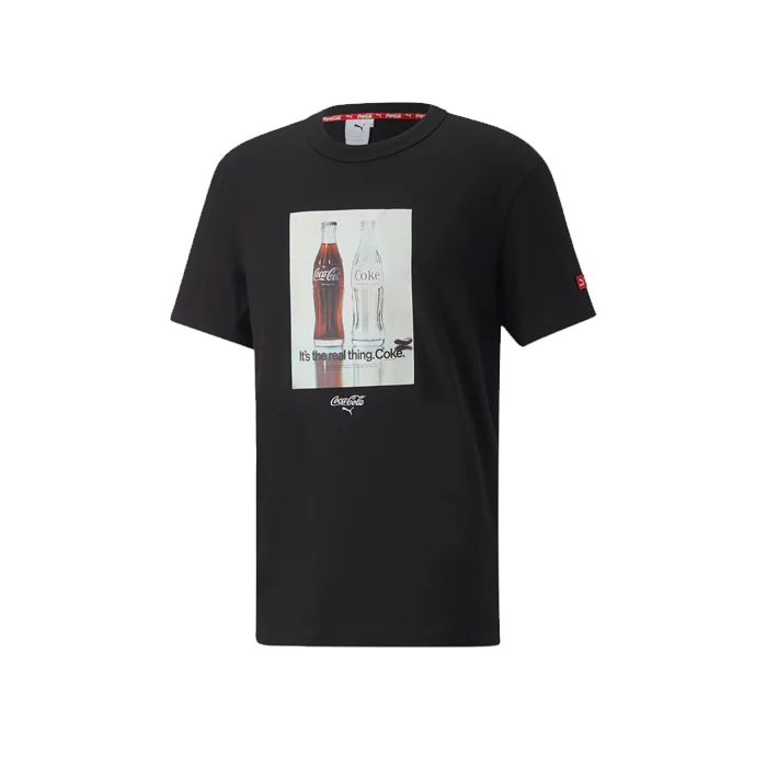 PUMA X COCA COLA Relaxed Tee Puma Black