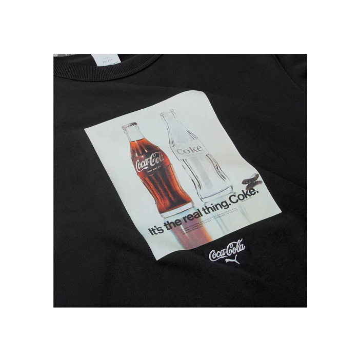 PUMA X COCA COLA Relaxed Tee Puma Black - Image 3