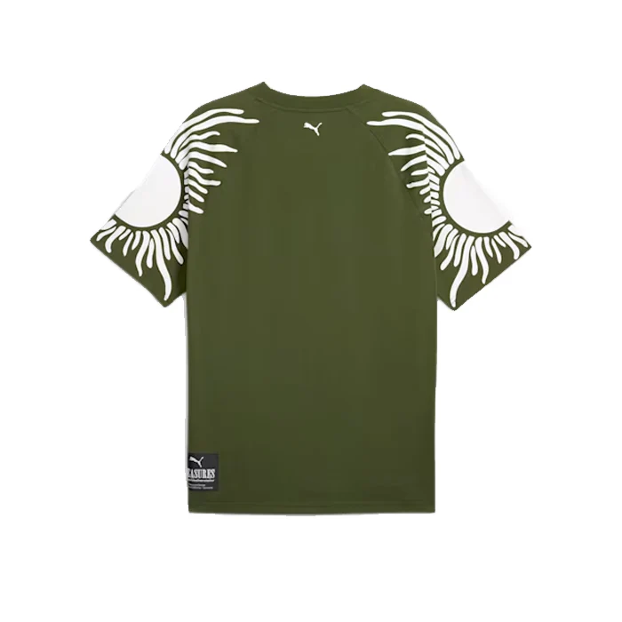 PUMA x PLEASURES Sun Graphic Tee Myrtle - Image 2